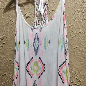 AERO Multicolor Racerback Tank (sz.XL)